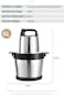 Meat Grinder, Food Chopper, 6L Stainless Steel Food Processor for Meat, Vegetables, Fruits and Nuts.