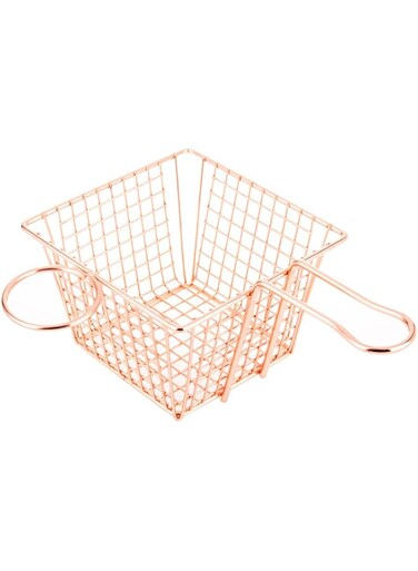 AKDC Fries Basket Copper L(18CM) XW(22CM) XH(8CM) copper