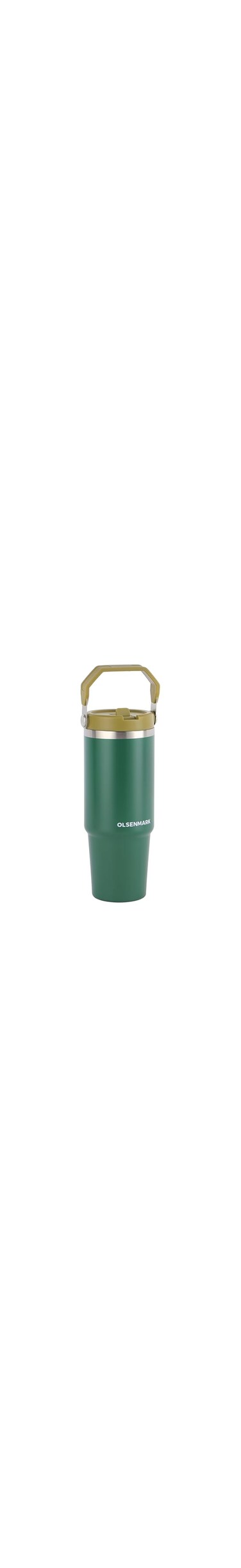 Olsenmark 900 ml Stainless Steel Vacuum Bottle OMVF7020 Hot and Cold Compatible, Preserves the Flavor and Freshness, Unbreakable Portable, Leak-Resistant and Light-Weight,