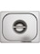 Ozti Stainless Steel Gastronorm GN 1/1 Container Lid, 53 cm Length x 32.5 cm Width