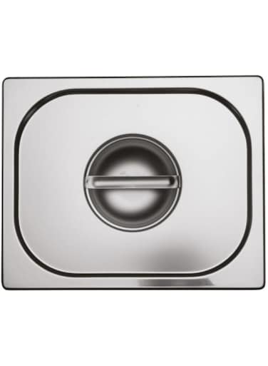 Ozti Stainless Steel Gastronorm GN 1/1 Container Lid, 53 cm Length x 32.5 cm Width