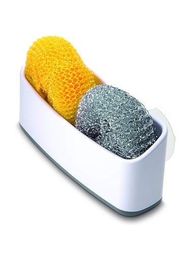 Joie Kitchen Gadgets Sponge Holder, White, Sin Talla