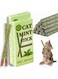 ShabeEat 12pcs Cat Mint Stick Toy, Cat Molar Toothpaste Stick Pet Mint Caught Bite Cat Nip Excited Rods, Cat Basil Snacks Sticks Teeth Cleaning Pet Chew for Kittens, Catnip Cats Toys for all Ages