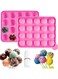 Hole Silicone Lollipop Mold with 20 Sticks DIY Chocolate Jelly Ice Ball Cake Molds Reusable mold Baked Dessert non-stick Mould Kitchen Tools