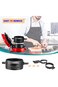 Sandwich &amp; Burger Maker, Panini Press with Egg Rings, Timer &amp; Non-Stick Plates &ndash; Fast &amp; Easy Use