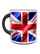 Heat Sensitive England Flag Magic Coffee Mug Blue/Red/White