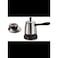 Stainless Steel Electric Turkish Coffee Maker - Portable Greek Coffee Pot with 360&deg; Rotatable Base