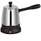 Stainless Steel Electric Turkish Coffee Maker - Portable Greek Coffee Pot with 360&deg; Rotatable Base