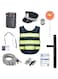 AMERTEER Police Officer Costume For Kids, Complete Role Play Kit With Police Badge, Handcuffs, Flashlight, Perfect For Kids Policeman Dress, Ideal For Halloween, Birthday Parties, and Pretend Play