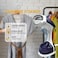 1400W Handheld Garment Steamer for Clothes, Fast Heat, Portable Fabric Wrinkle Remover