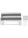 Dubai Gallery Multifunctional Paper Dispenser And Bottle Storage White/Grey 39X10X24Centimeter