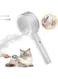 Cloud Care Cat Brush for Indoor Cat Steam Brush for Shedding Spritz Defur Comb for Cats Steam Cat Brush for Long Short Hair Cat Dog Pet Steam Brush for Cats Massage Grooming Self-Cleaning (White)
