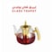 1200ml Elegant Glass Teapot with Gold Stainless Steel Infuser - Stovetop Safe Tea Kettle

