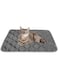 ULIGOTA Self Heating Cat Mat Thermal Pet Bed Mat Self-Warming Pet Crate Pad 16"x20
