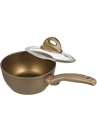 Prestige Forged Aluminum Saucepan - 16 cm Grey