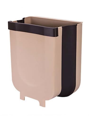 Trash Can Khaki 28.6x25.3x17.5cm