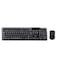 2.4G Wireless keyboard and mouse Combo BLACK