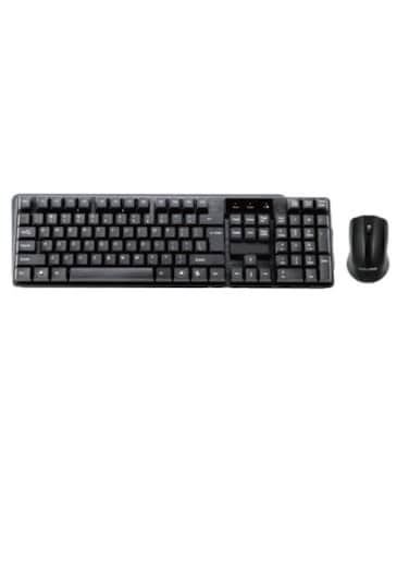 2.4G Wireless keyboard and mouse Combo BLACK