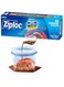 Ziploc Gallon Food Storage Freezer Bags, Grip 'n Seal Technology for Easier Grip, Open, and Close, 28 Count