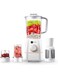AFRA 3 in 1 BLENDER, BPA Free 1.5L JAR, Chopping &amp; Grinding Mill, 400W Copper Motor, Filter &amp; Strainer, 50-60 Hz, AF-0400BLWT, 2 Years Warranty.