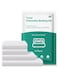 4 PCS Disposable Bed Sheets Fitted Sheet Queen Size, Disposable Travel Sheets for Travel with Quilt Cover and Pillowcase, Disposable Bedding Travel Bedding Disposable Sheets for Hotel Hospital Travel