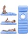 Inflatable Maternity Pillow Raft, Airbed Pregnancy Pool Float, Full Body Pregnancy Pad, Portable Sleeping Pad, Swimming Floating bed with Belly Hole