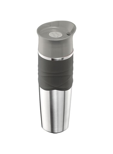 Maped Picnik Adult Travel Mug, 0.32 Litre Capacity, Grey