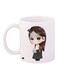 Anime Printed Coffee Mug White/Brown/Grey