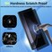 Muzz Privacy Tempered Glass Screen Protector for Samsung Galaxy Z Fold 6 5G 2024, Front Privacy, Back Anti-Shatter Glass, Anti-Scratch, Bubble-Free (Galaxy Z Fold 6 5G)