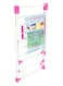 Natural Home Clothes Dryer Stand Pink/White 35meter