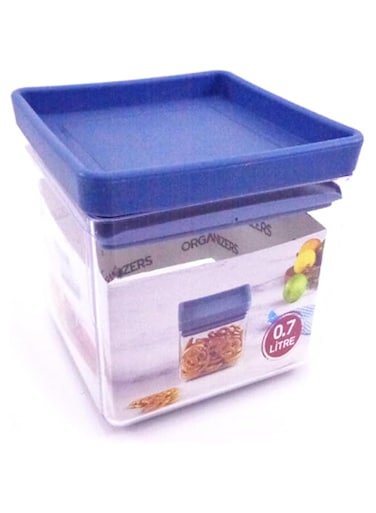 Storage Container 700ml Airtight Food Storage Jar for Kitchen Pantry and Meal Prep BPA Free Plastic with Easy Lock Lid Perfect for Dry Goods Snacks and Organizing Your Home