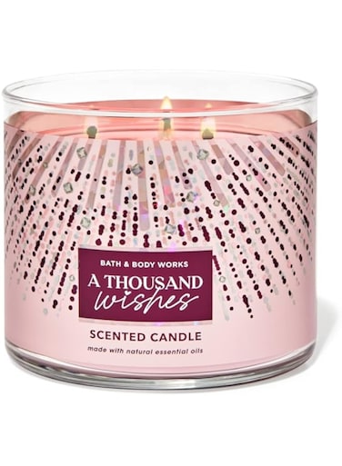Bath &amp; Body Works A Thousand Wishes 3-Wick Candle