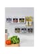 Triangle Wall Mounted Spice Jars with Handle, Cover &amp; Spoon, Moistureproof . Box, Stackable Spice Organizer, Spice Tin, Dressing &amp; Spice Dispenser Storage Container (3 Grid, White)