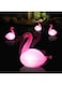NALACAL Solar Floating Lights with Flamingo Sound, Floating Pool Lights That Float LED Glow Lights, Waterproof, Glow in the Dark Solar Powered, Inflatable for Pool Spa Patio Wedding Party