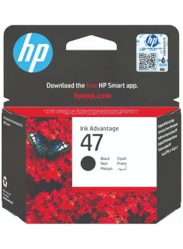47 Original Black Ultra Ink Advantage Cartridge (6ZD21AE) Black