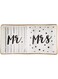 Kate Aspen Ceramic Mrs Wedding Trinket, One Size, Mr &amp; Mrs Ring Dish