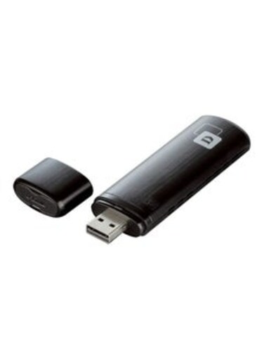 Dual Band Wireless AC1200 USB Adapter Black