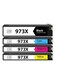 973X Printer Cartridges Multipack Compatible with HP 973X 973 XL for HP PageWide Pro 477dw 477dwt 477dn 452dw 452dwt 452dn 552dw 577dw 577z Managed MFP P57750dw P55250dw (4 Pack of