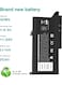 REPLACEMENT 11.4V 42Wh (DJ1J0 PGFX4) Laptop battery compatible for Dell Latitude 7280 7290 7380 7390 7480 7490 Lithium-Ion Battery 451-BBZL PGFX4 ONFOH DJ1JO Replacement