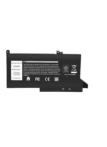 REPLACEMENT 11.4V 42Wh (DJ1J0 PGFX4) Laptop battery compatible for Dell Latitude 7280 7290 7380 7390 7480 7490 Lithium-Ion Battery 451-BBZL PGFX4 ONFOH DJ1JO Replacement