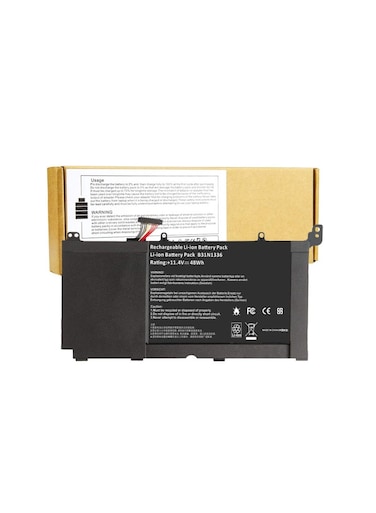 B31N1336 High Grade Compatible Laptop Battery for Asus Vivo Book K551 K551L K551LA K551LB K551LN V551 V551L V551LA R553 R553L R553LN R553LF S551 S55IL S551LN-1A K551LA-XX314 Series