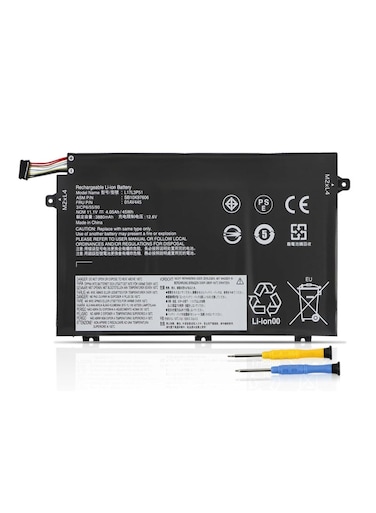 REPLACEMENT L17M3P52 01AV447 Laptop Battery Compatible with Lenovo ThinkPad E480 E485 E495 E580 E585 E490 E590 E595 Series Notebook SB10K97608 L17M3P51 L17L3P51 SB10K97607 01AV446 01AV445 01AV448