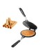 NALACAL Waffle Cone Maker, 6.7" Nonstick Ice Cream Cone Maker, Egg Roll Crepe Pan, Camp Pancake Crispy Cone Omelet Mold, Waffle Bowl Machine, Household Egg Roll Maker for DIY Ice Cream Waffle Cups