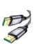 HDMI Cable 8K 7.5M [8K@60hz, 4K@144Hz],Sweguard HDMI 8K HDMI 2.1 Cable Ultra High Speed Braided Cord 48Gpbs Dynamic HDR eARC Dolby Compatible with MacBook Roku TV PS5 PS4 Xbox Projector Laptop Blu-ray