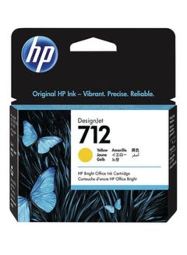712 Ink Cartridge For HP DesignJet T230/T250/T650 Yellow