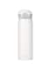 17oz/500ml Insulated Water Bottle, Stainless Steel Insulated Coffee Travel Mug, Insulated Mug with Snap Flip Lid, Portable Leak-Proof Insulated Mug, BPA Free, Suitable for Hot and Cold Drinks, White