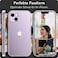 Muzz Crystal Clear Case for iPhone 15 Plus, Silicone, TPU Material, Ultra Thin, Transparent (iPhone 15 Plus)