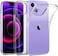 Muzz Crystal Clear Case for iPhone 15 Plus, Silicone, TPU Material, Ultra Thin, Transparent (iPhone 15 Plus)