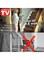 Joyevic Retractable Pet Gate,Magic Gate Portable Folding Safe Guard Install Anywhere for Pet Safe,Pet Isolation Fence Net (110 * 72cm)