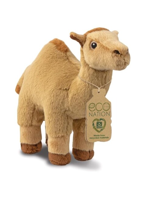 Aurora Eco Nation 12&quot; Camel Soft Toy &ndash; Sustainable, Plush, and Huggable Brown Stuffed Animal